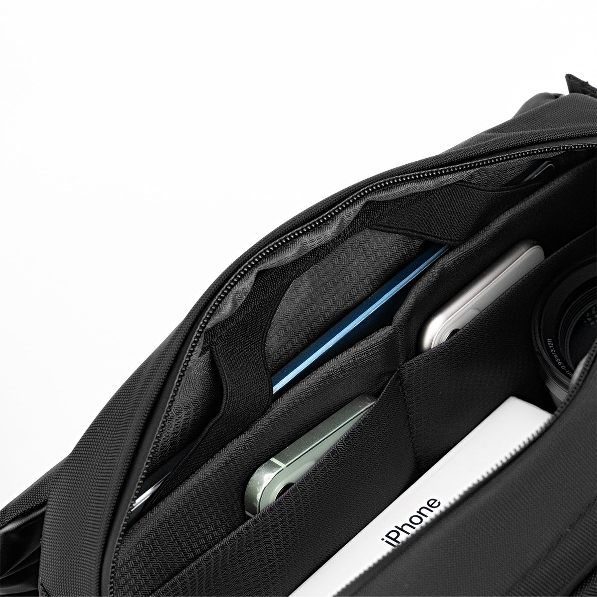 A6 Crossbody Sling Bag - CORDURA® Outdoor Shoulder Pack for Men/Women, Waterproof Flip-Top EDC Messenger Bag