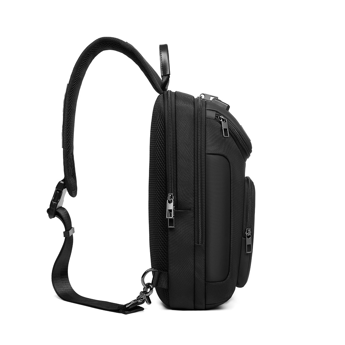 N6 Waterproof Crossbody Bag Theft-Proof Travel Shoulder Pack for Outdoor Riding & Urban Commute