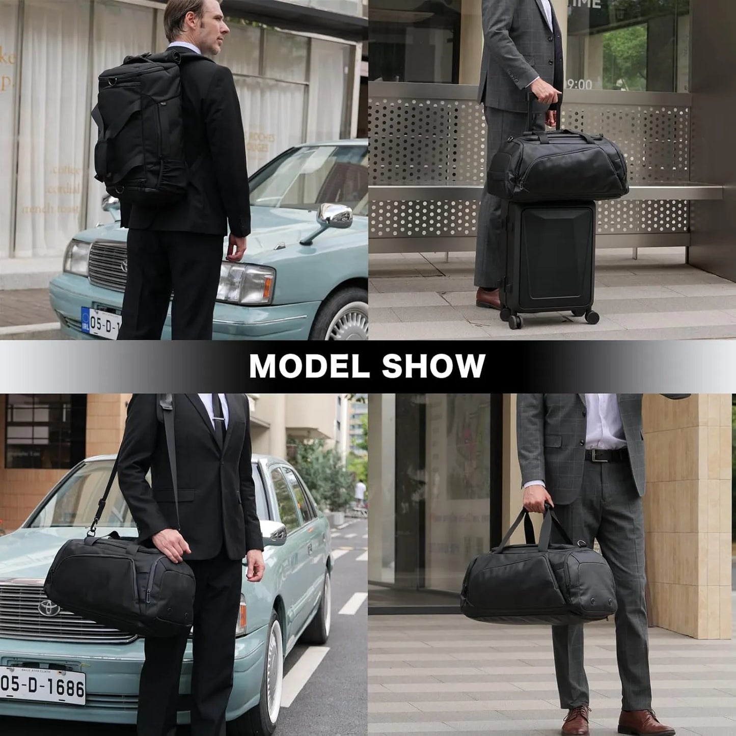 2025 ReeYee Hottest 60L Carry on CORDURA® Material travel and fitness universal portable portable backpack