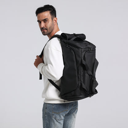 R1 Black Sports Duffel Bag 40L CORDURA® Ballistic Nylon