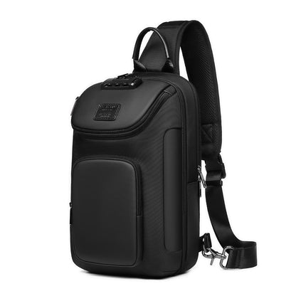N6 Waterproof Crossbody Bag  Theft-Proof Travel Shoulder Pack for Outdoor Riding & Urban Commute