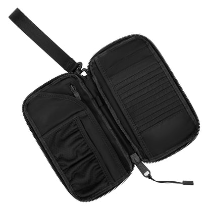 1680D CORDURA® Material RFID Travel Passport Wallet Organizer, Lightweight but Durable