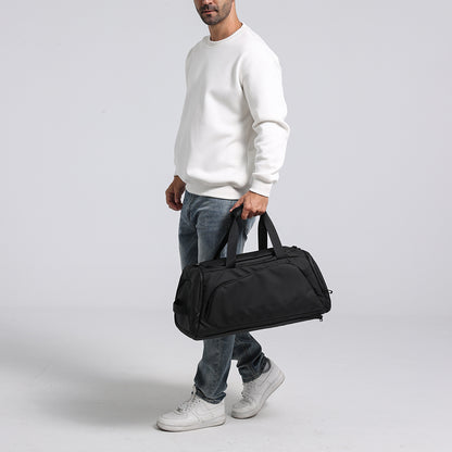 R1 Black Sports Duffel Bag 40L CORDURA® Ballistic Nylon