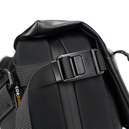 A6 Crossbody Sling Bag - CORDURA® Outdoor Shoulder Pack for Men/Women, Waterproof Flip-Top EDC Messenger Bag