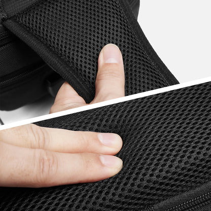 N6 Waterproof Crossbody Bag  Theft-Proof Travel Shoulder Pack for Outdoor Riding & Urban Commute
